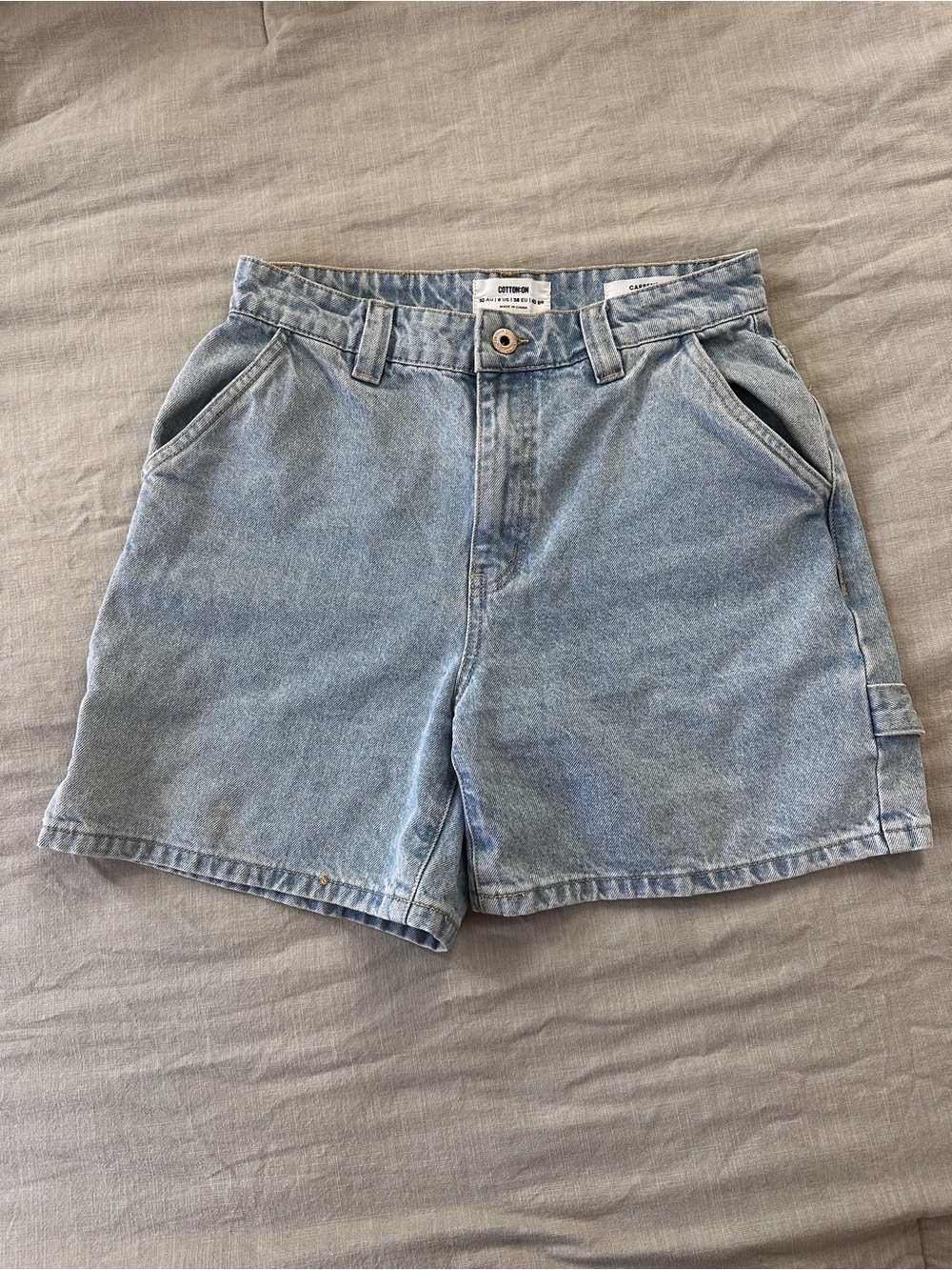 Cotton On Light Blue Denim Jean Shorts